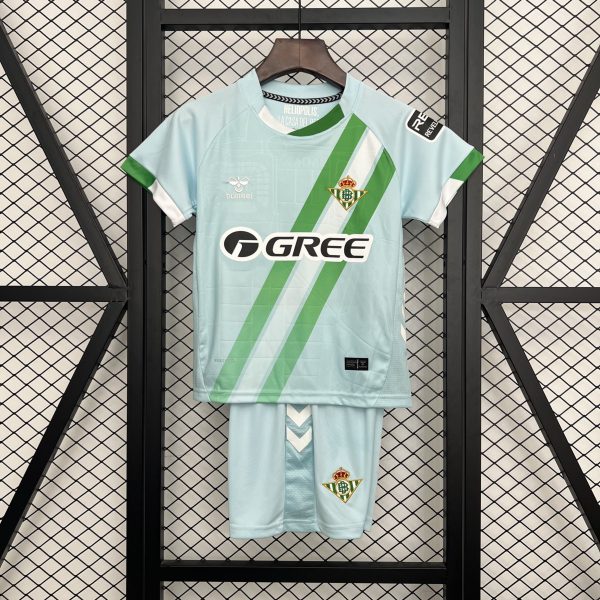 2025/26 Real Betis Away jersey kids Kits size: 16-28