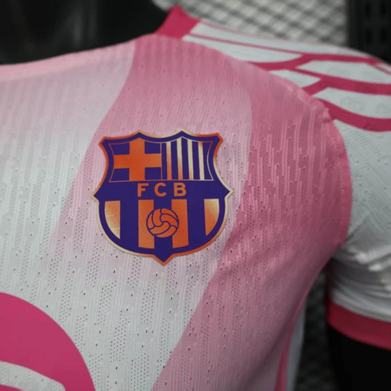 2025/26 Barcelona Pink Training jersey Player Version