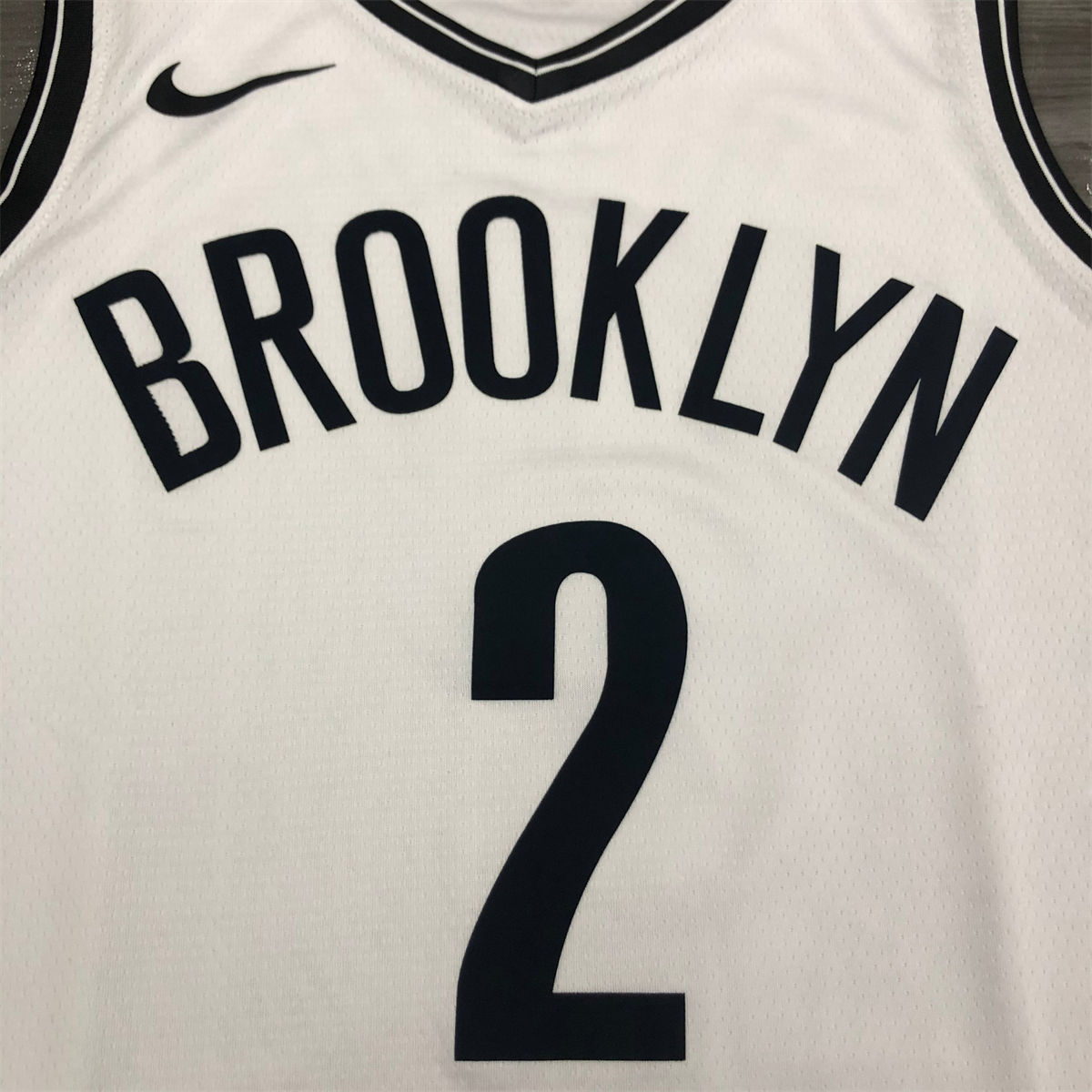 NBA Brooklyn Nets V-Neck White Jersey GRIFFIN#2 S-XXL