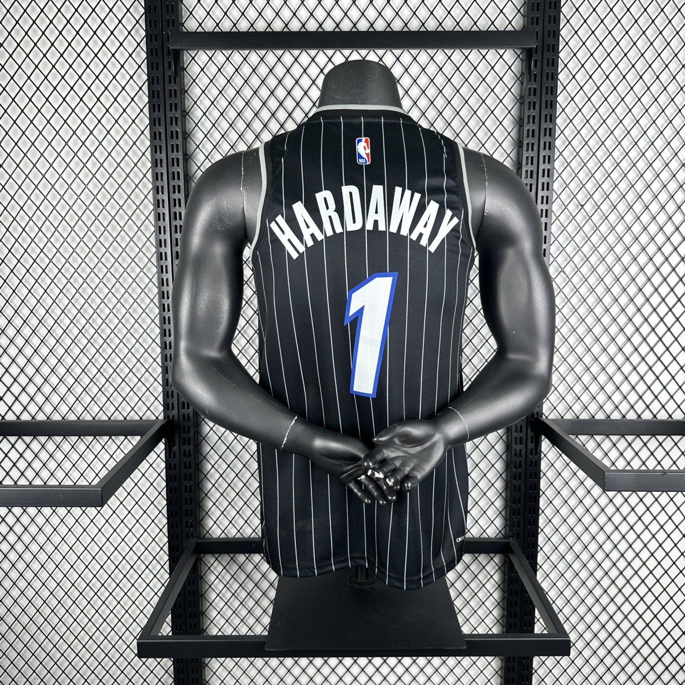 NBA Orlando Magic 2025/26 Round Neck Jordan Edition Black Jersey HARDAWAY#1 S-XXL
