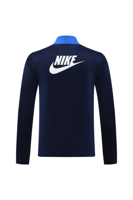 2024 Nike Sapphire Blue Jacket Training Suit Set Football Team Shirt Sports Fashion
