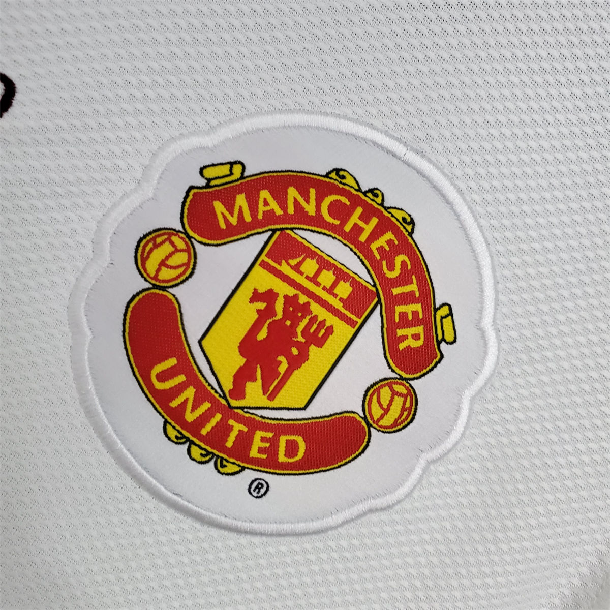 Retro Manchester United 08/09 Champions League away white jersey Fan Version