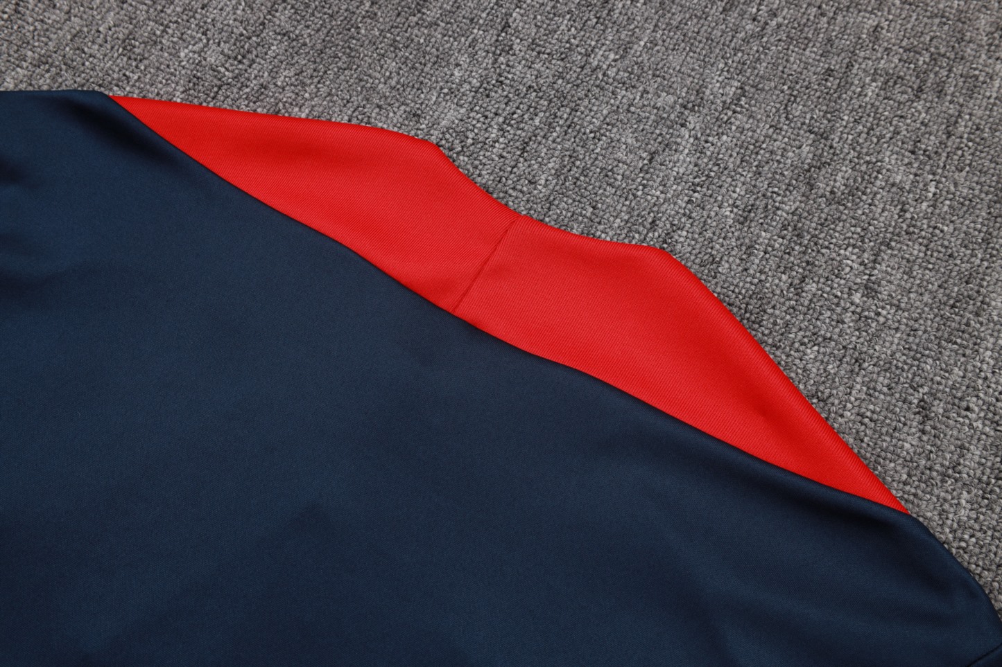 202526 Psg Rayol Blue Long-sleeved half-pull training kit Football team kit