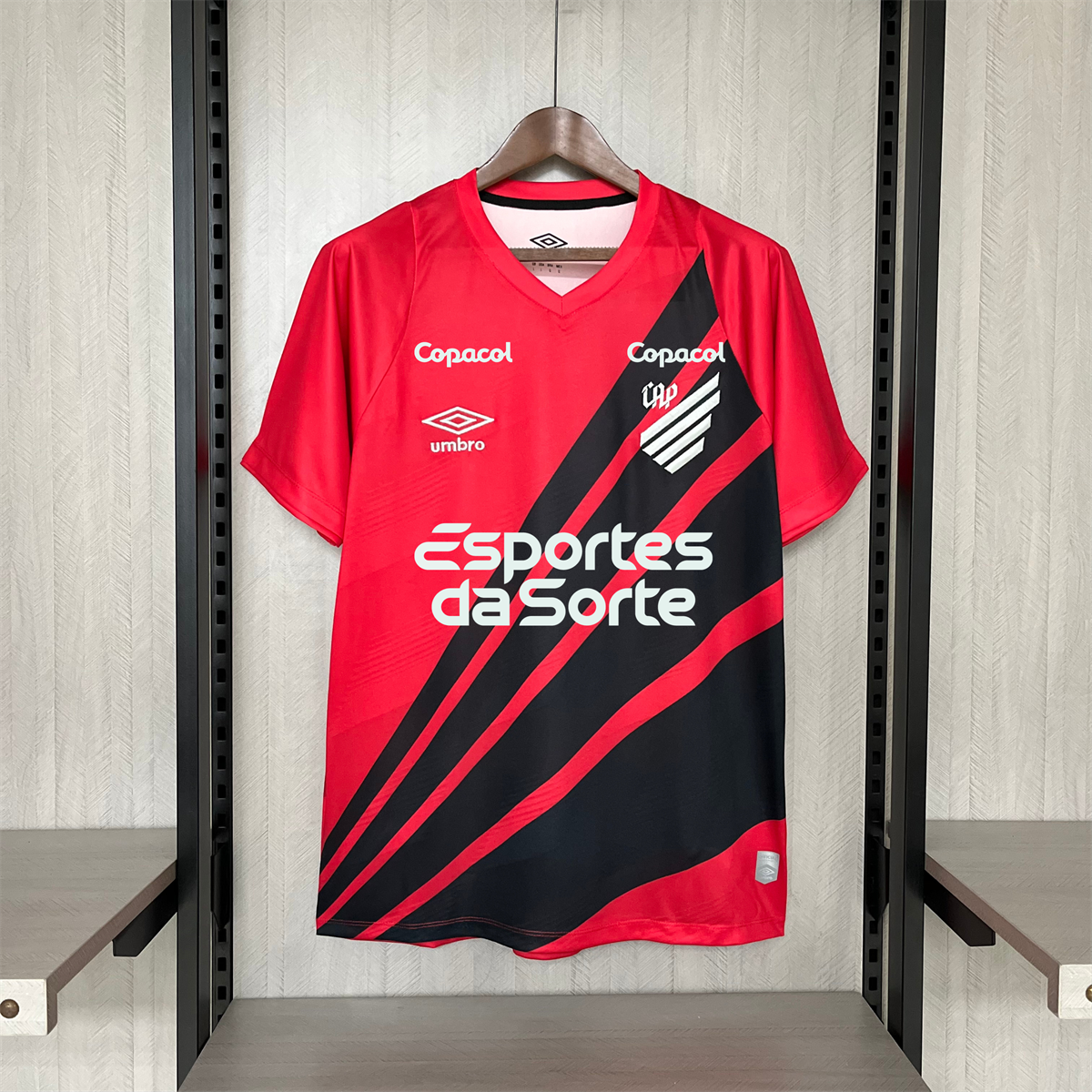 2024/25 Atlético Paranaense Home jersey Fan Version
