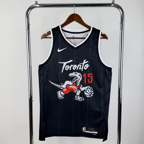 NBA Toronto Raptors 2026 City Edition Black Jersey CARTER#15