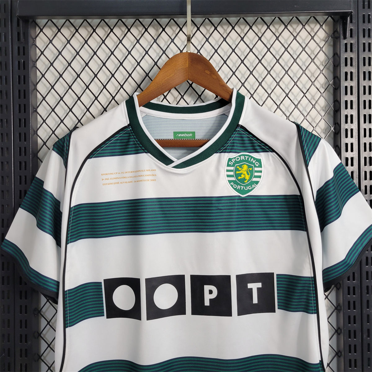Retro Sporting Lisbon  01/03 Home jersey Fan Version