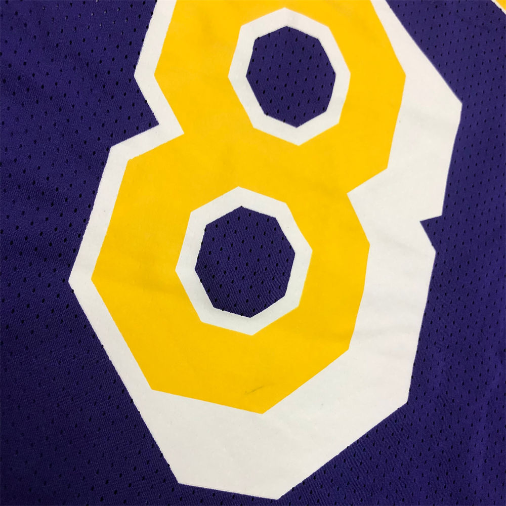 NBA Los Angeles Lakers Mitchellness Jersey Purple BRYANT#8 S-XXL