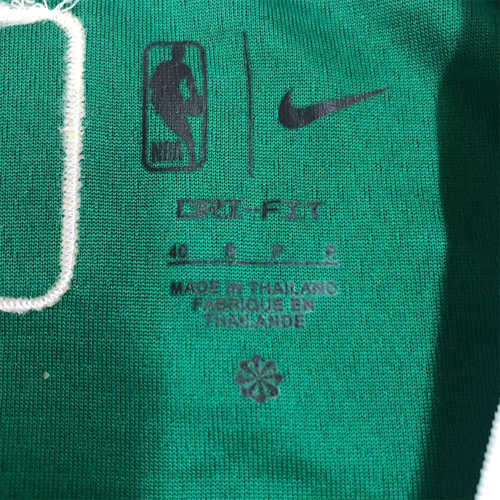NBA Boston Celtics Round Neck 75th anniversary Green Jersey BROWN#7 S-XXL