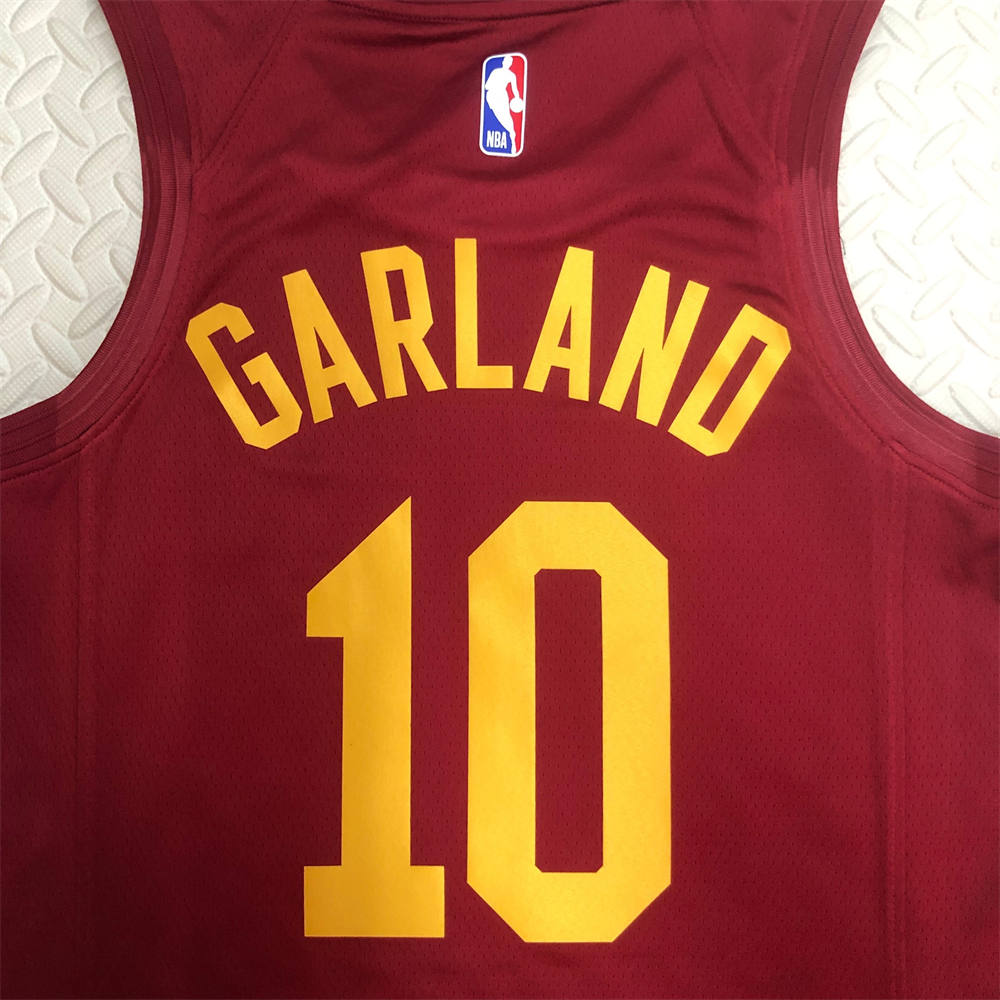 NBA Cleverland Cavaliers Round Neck Red jersey GARLAND#10 S-XXL