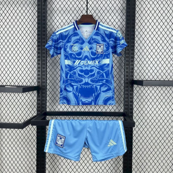 2025/26 Tigres UANL Away jersey Kid Kits Size 16-28