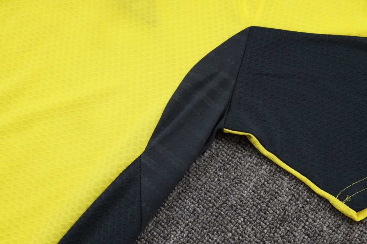 2026 Real Madrid Yellow Training Set Shirt and Shorts