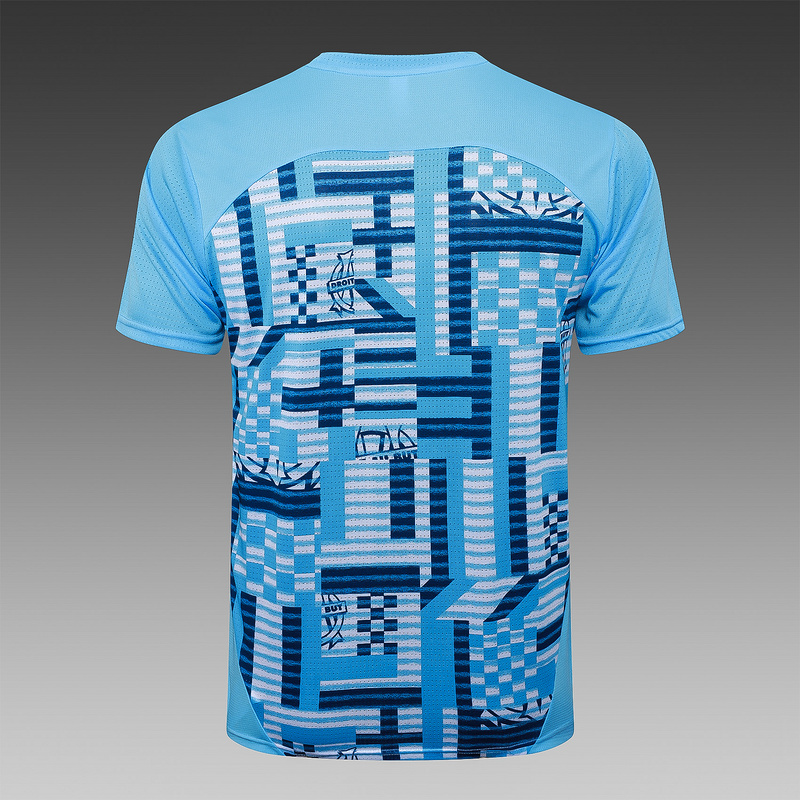 24/25 Marseilles Light blue Training Set Shirt and Shorts