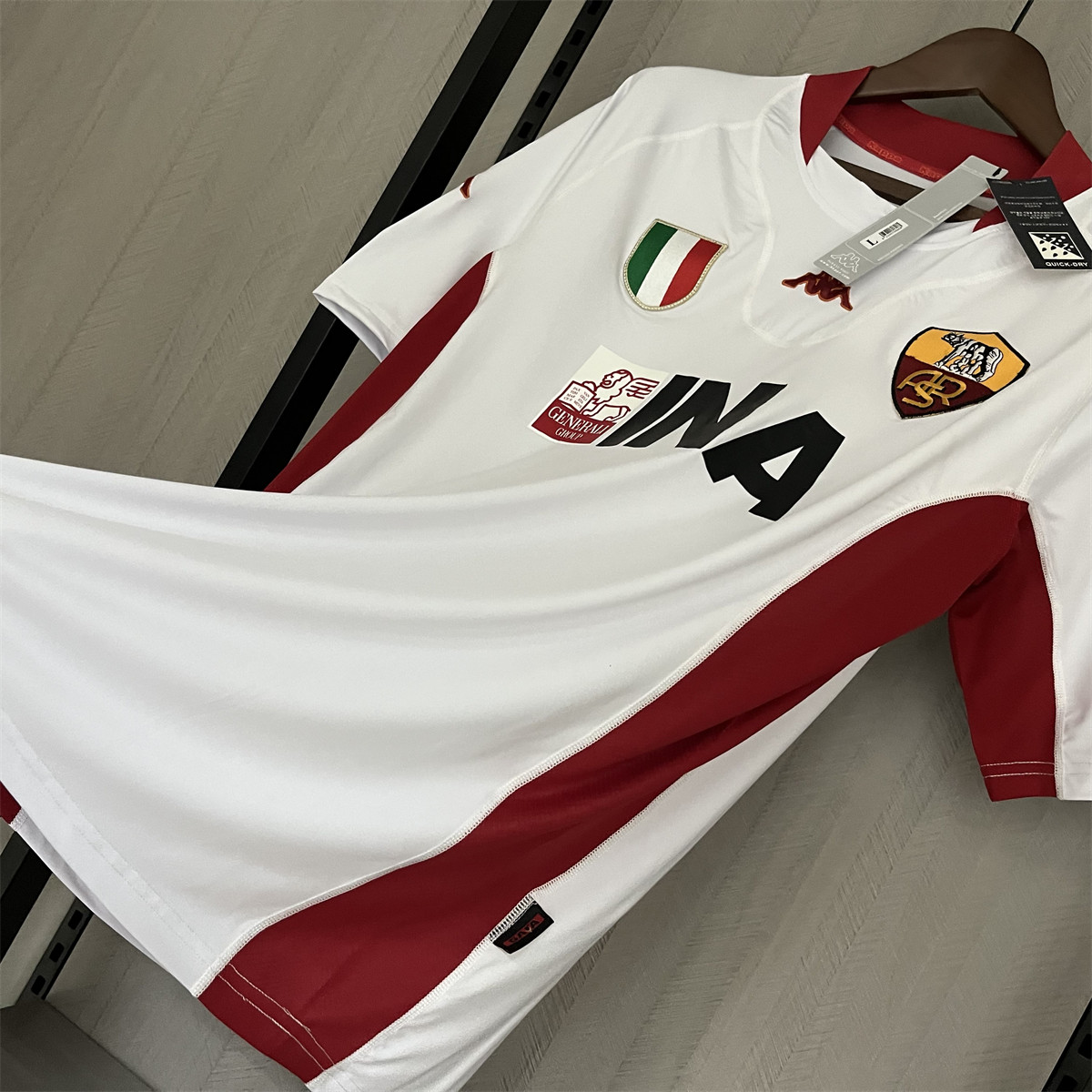 Retro Roma 01/02 Away jersey Fan Version