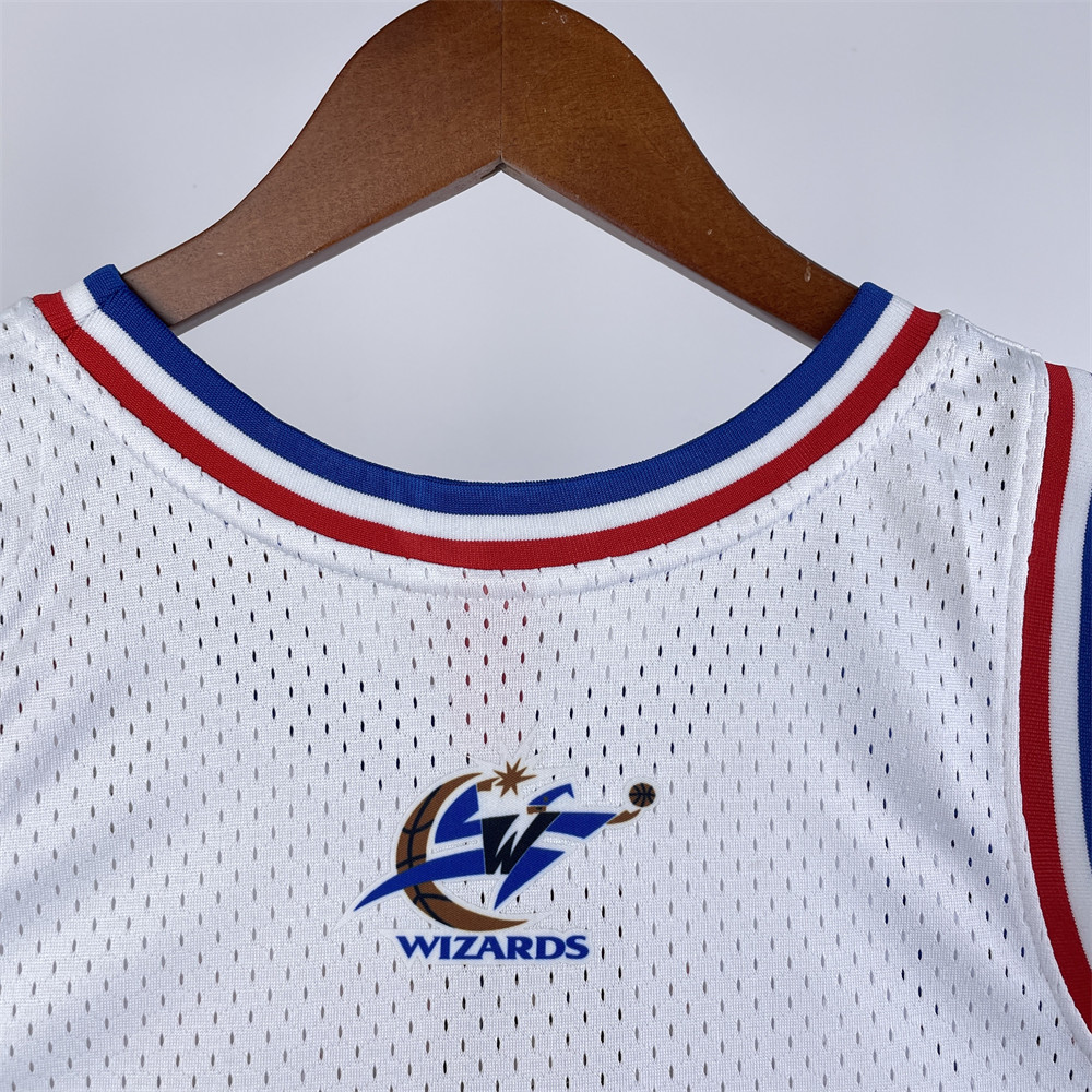 NBA Retro 2003 All-Star White Jersey JORDAN#23 S-XXL