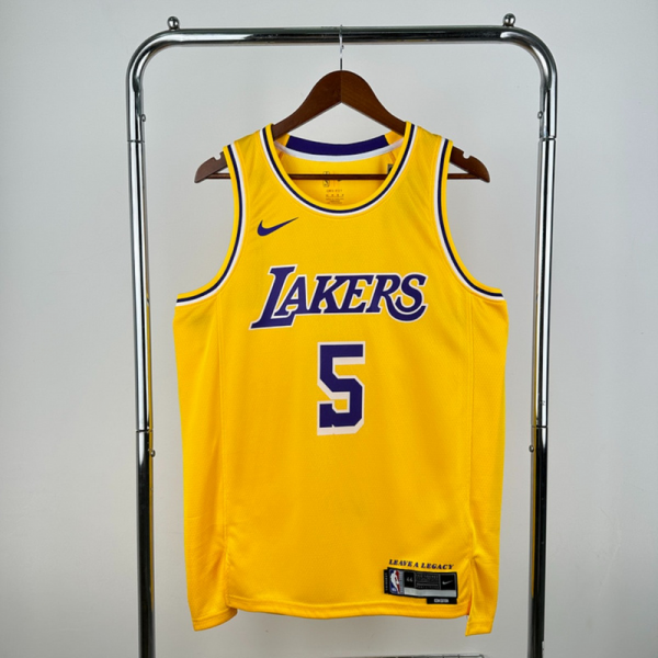 NBA Los Angeles Lakers AYTON#5 2022/23 Gold Association Edition Swingman Jersey S-XXL