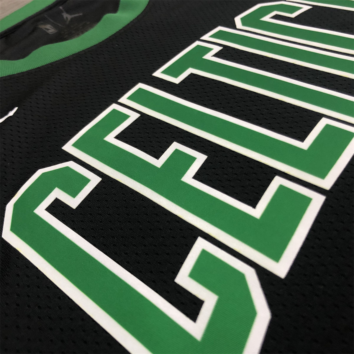 NBA Boston Celtics Round Neck Black Jersey TATUM#0 S-XXL