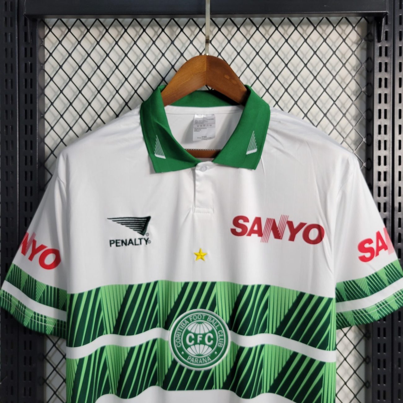 Retro 1996/97 Coritiba home jersey Fan Version