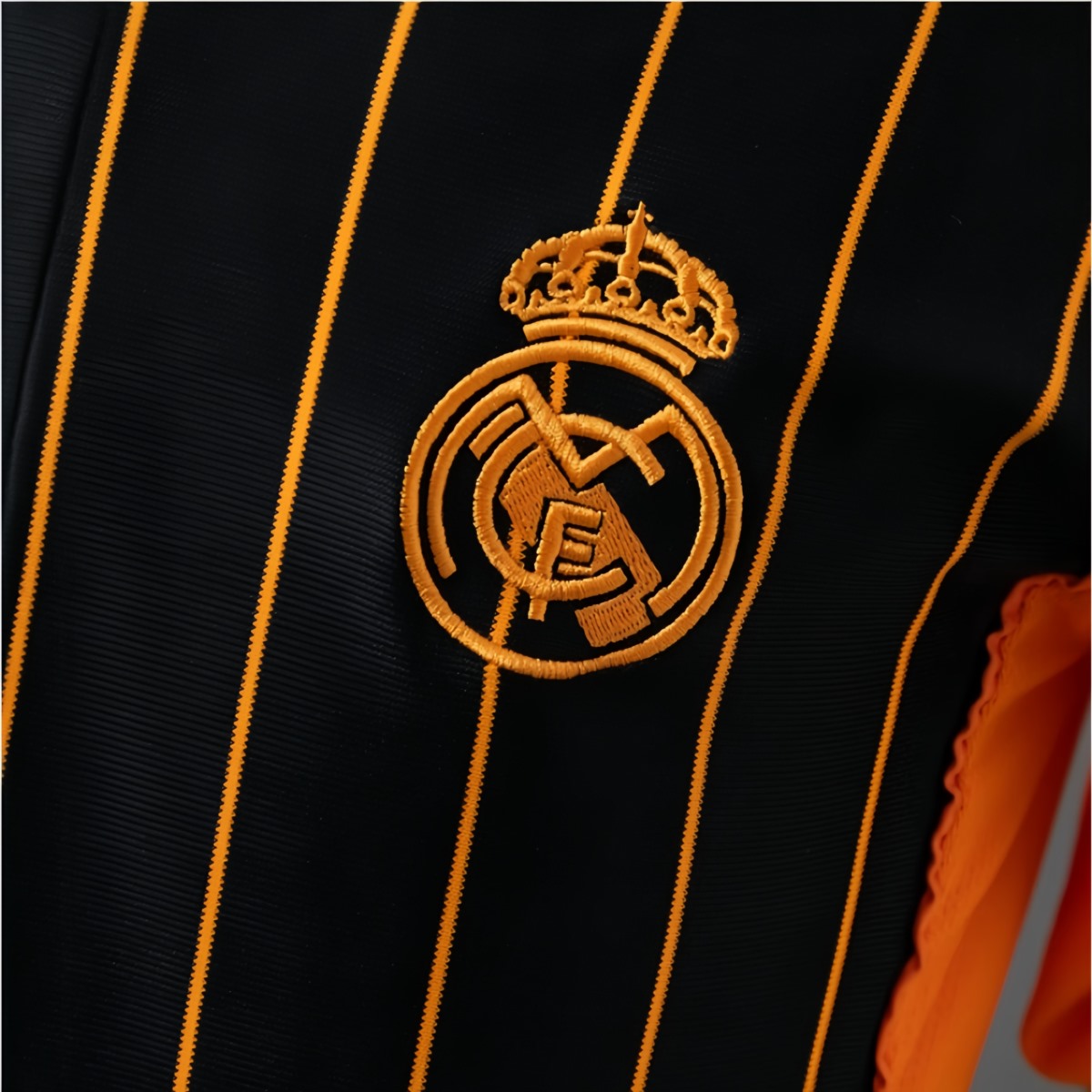 2025/26 Real Madrid US Pack Full-Button Baseball Black jersey Fan version