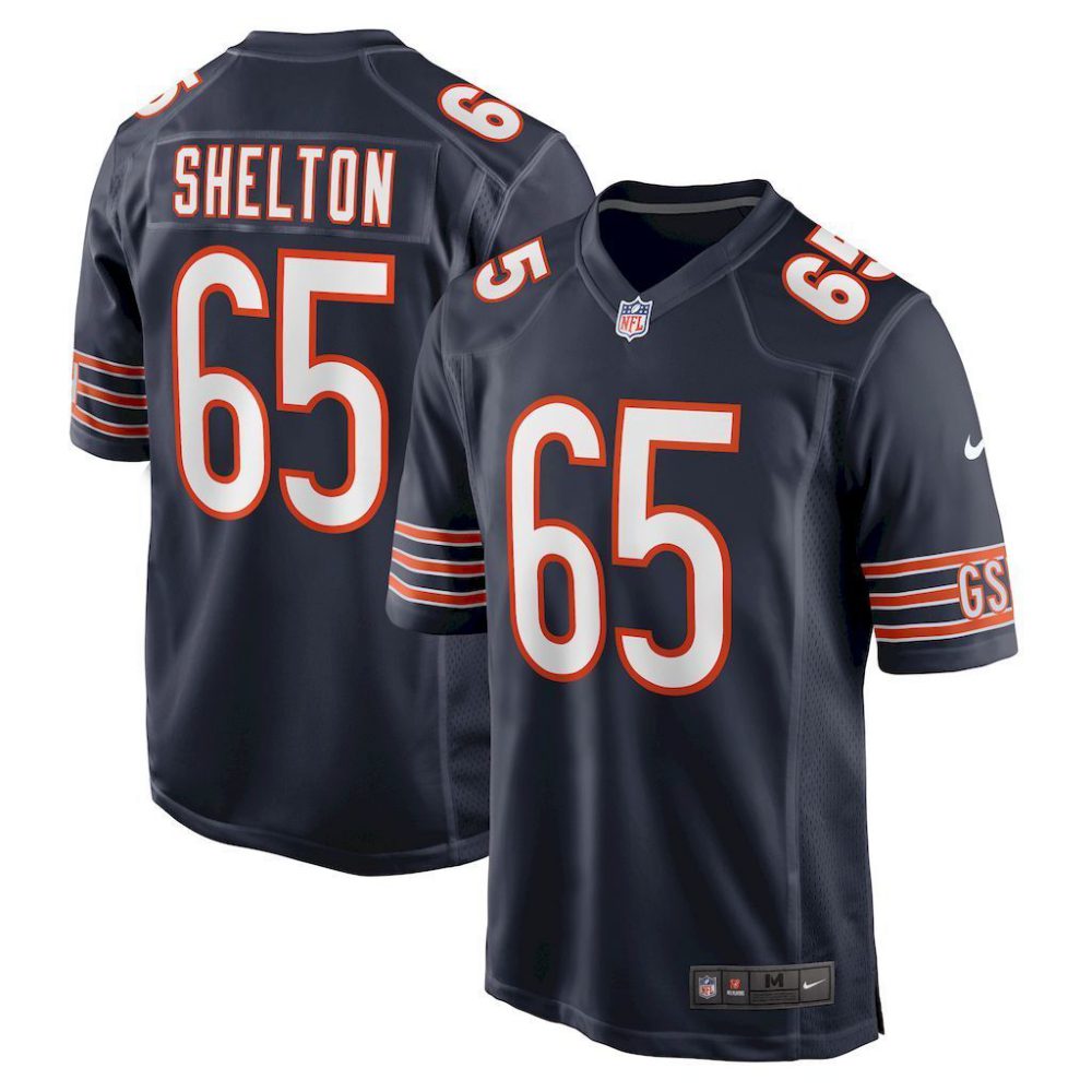 NFL Chicago Bears Jeysey SHELTON # 65