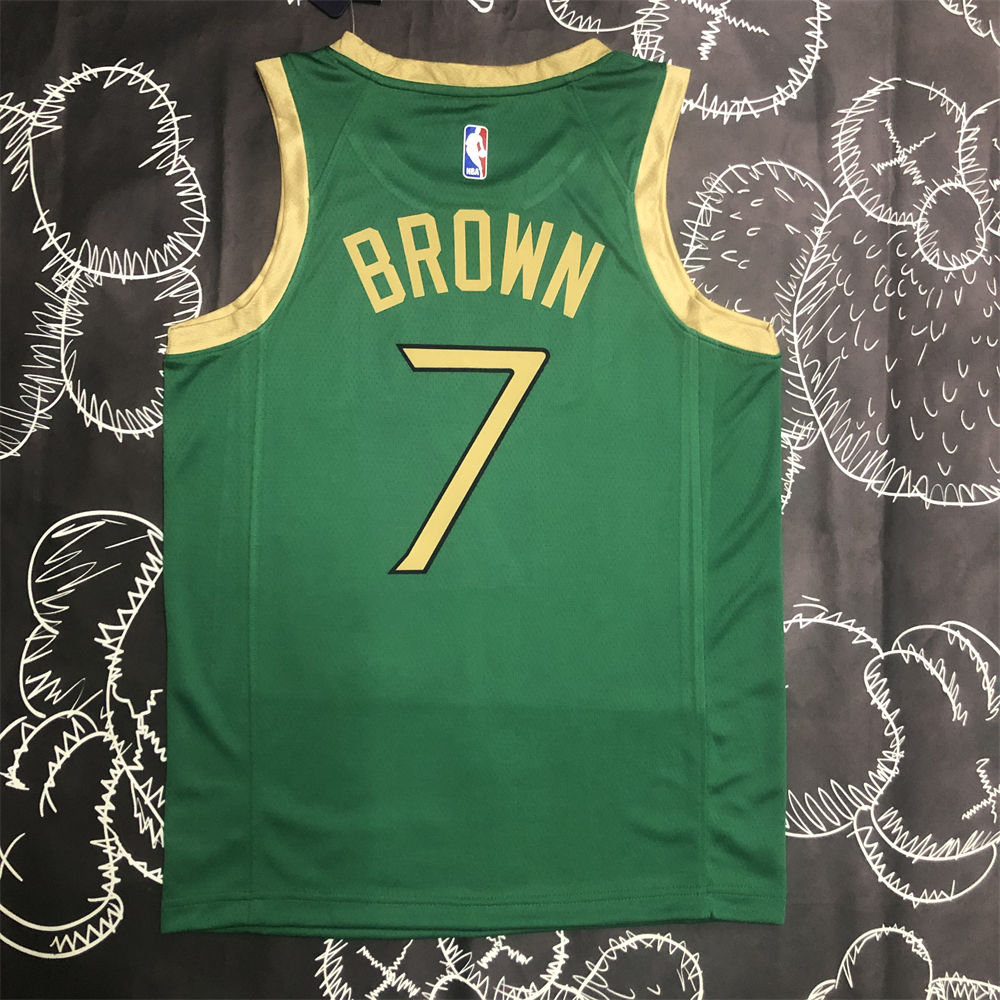 NBA Boston Celtics Round Neck Green Jersey S-XXL