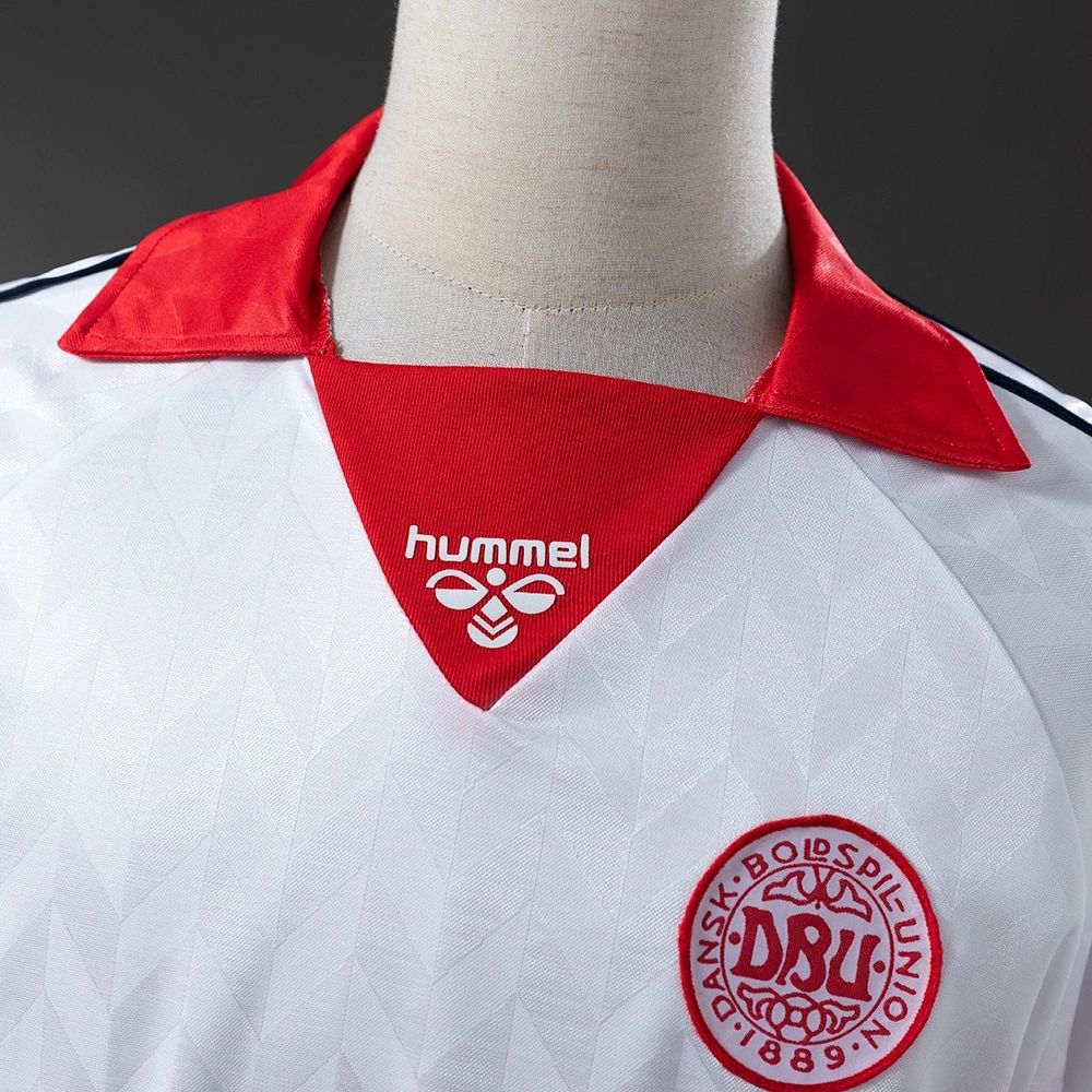Retro Denmark 1988 Away jersey Fan Version