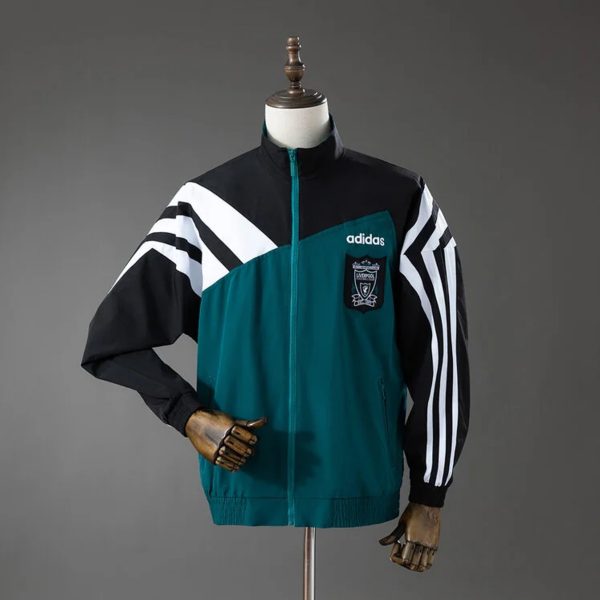 1995/96 Vintage Style Liverpool Green Track Jacket