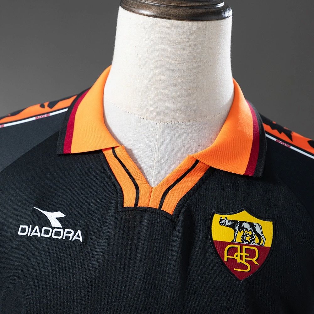 Retro 1998/99 Roma Second Away jersey Fan Version