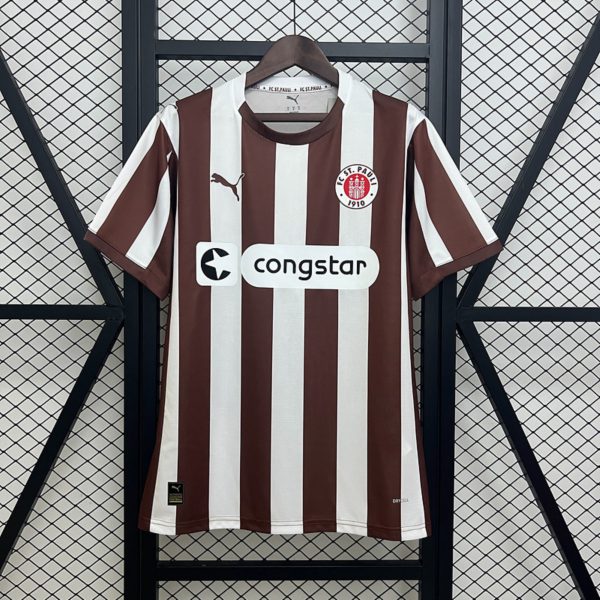 2025/26 FC St. Pauli Home Jersey Fan Version