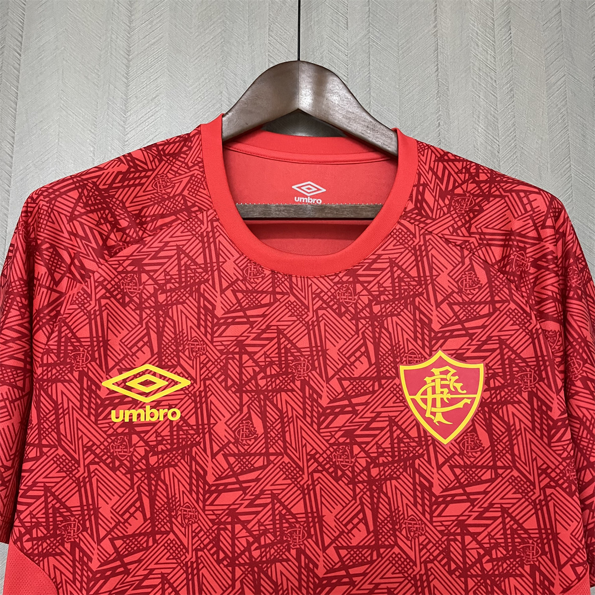 2024/25 Fluminense Training clothing red  jersey Fan Version