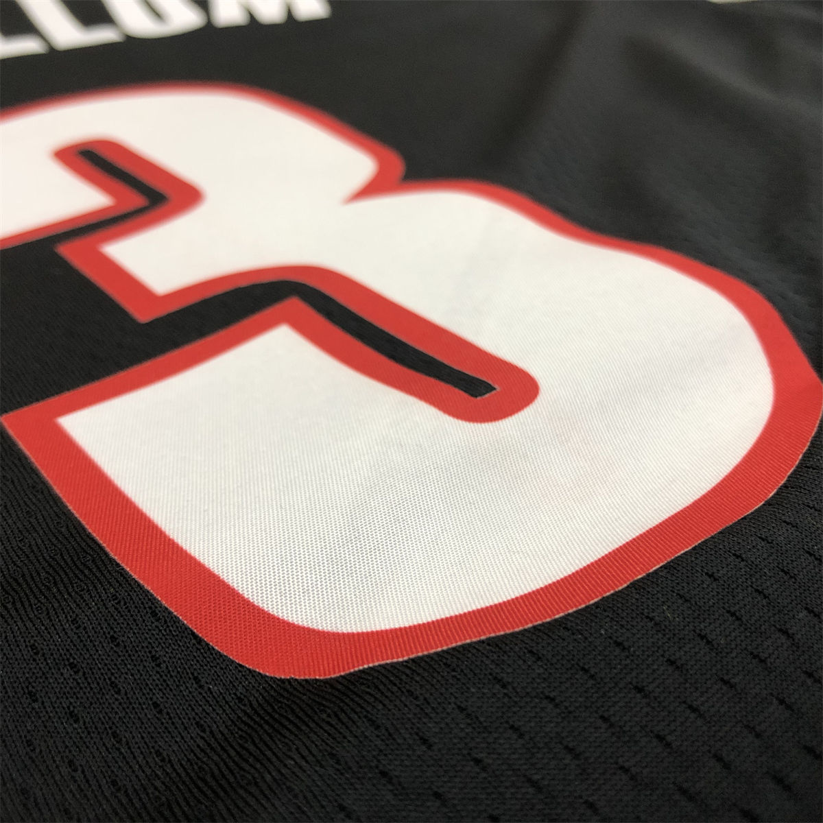 NBA Portland Trail Blazers V-Neck Black Jersey McCOLLUM#3 S-XXL