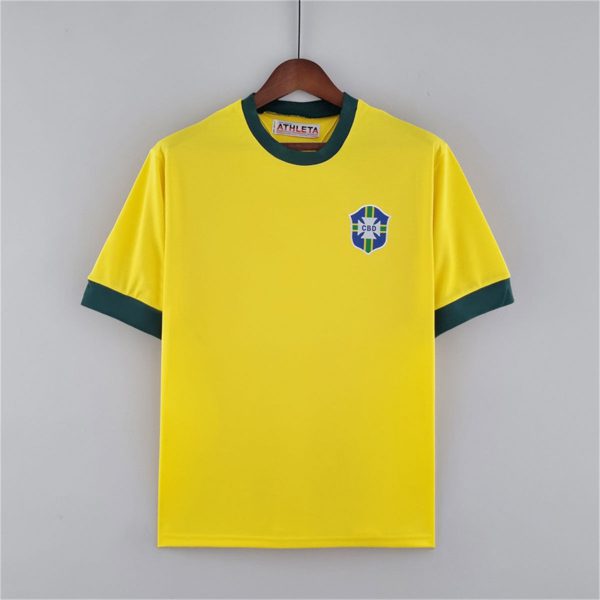 Retro 1970 Brazil home jersey Fan Version