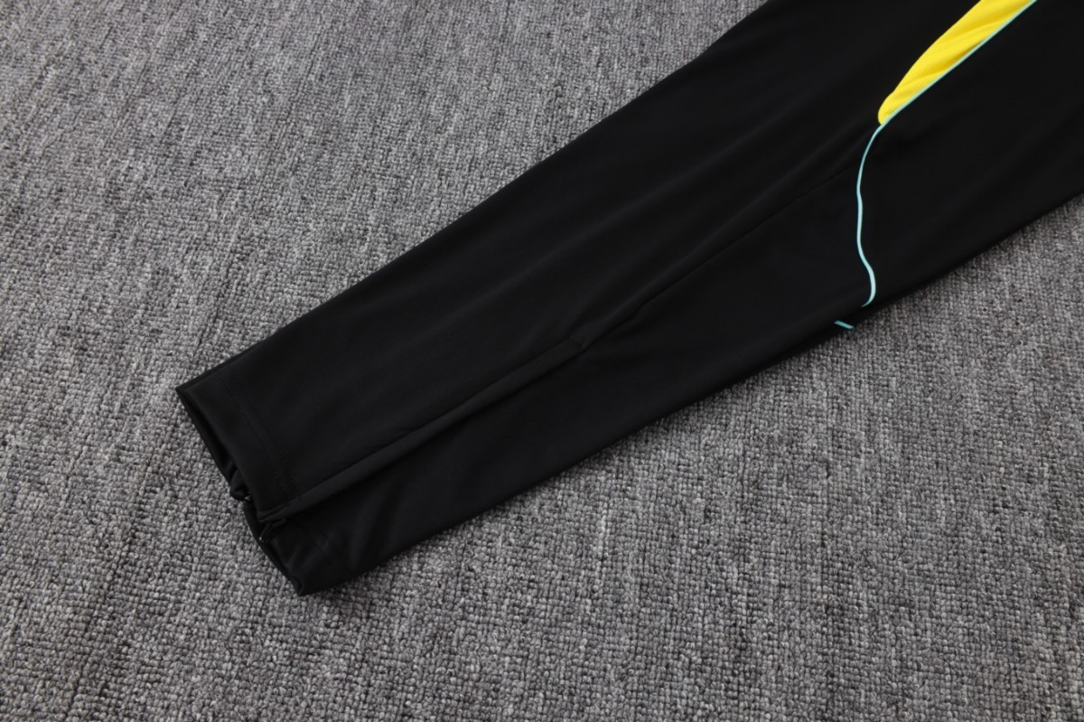 2026 Brazil Black Training Set Shirt and Shorts