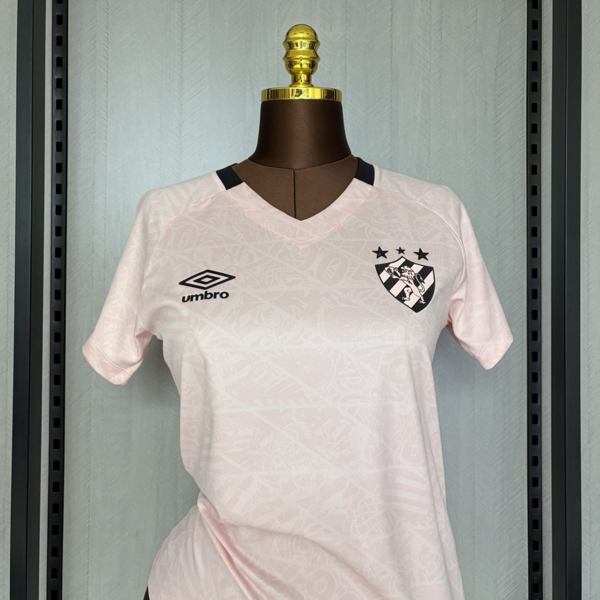 2025/26 Sporting Recife Pink Womens Jersey Fan Version