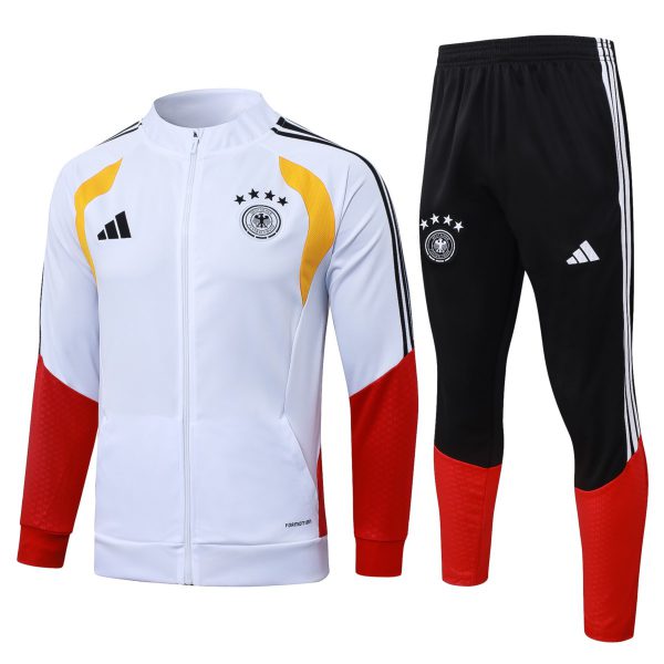 2026 Germany White Jacket Training Suit Set