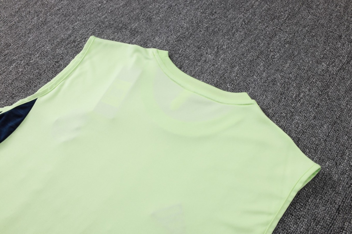 2026 Real Madrid Light Green Training Set Shirt andShorts