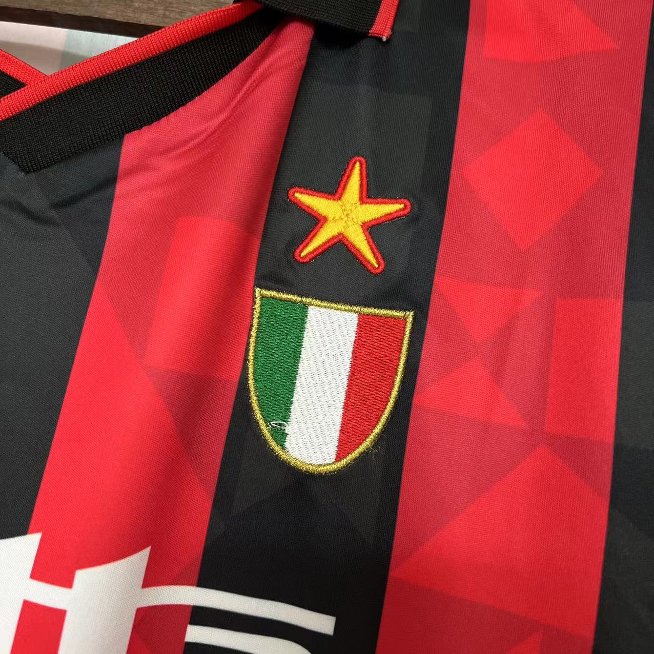 Retro AC Milan 93/94 Home jersey Fan Version