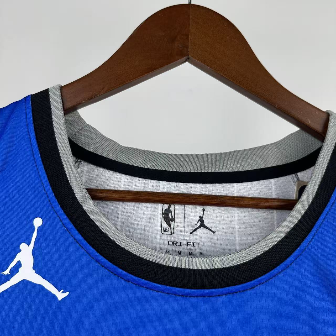 NBA Orlando Magic 2025/26 Round Neck Jordan Edition Black Jersey WAGNER#22