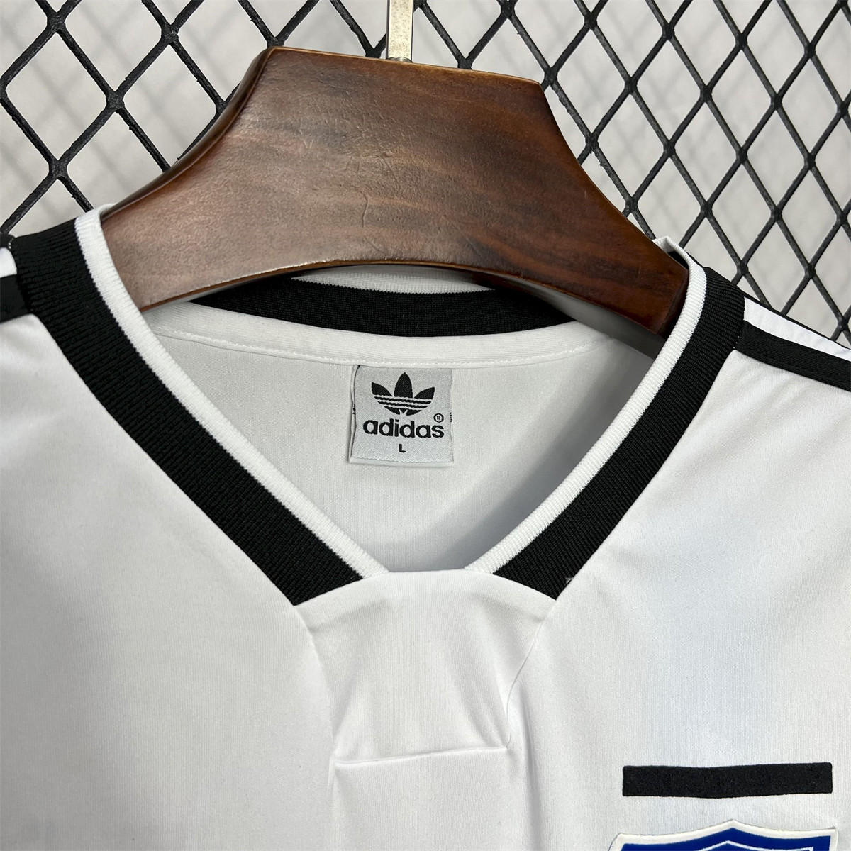Retro Colo Colo 1991 Home Long Sleeve jersey Fan Version