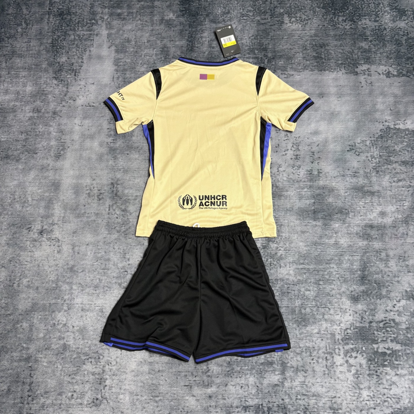 2025/26 Barcelona Away jersey kids Kits size: 16-28