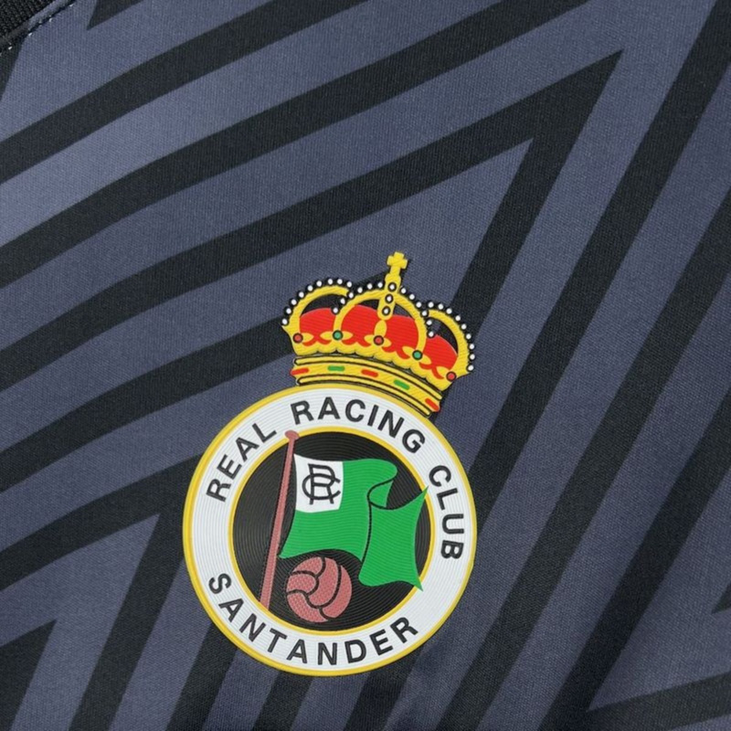 24/25 Racing de Santander Black Goalkeeper Jersey Fan Version