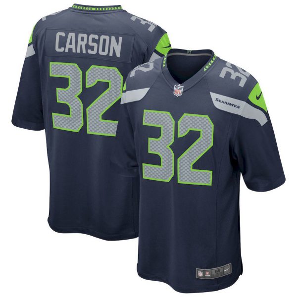 NFL Seattle seahawks Jeysey CARSON #32