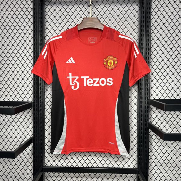2024/25 Manchester United Red Pre-match training Jersey Fan Version