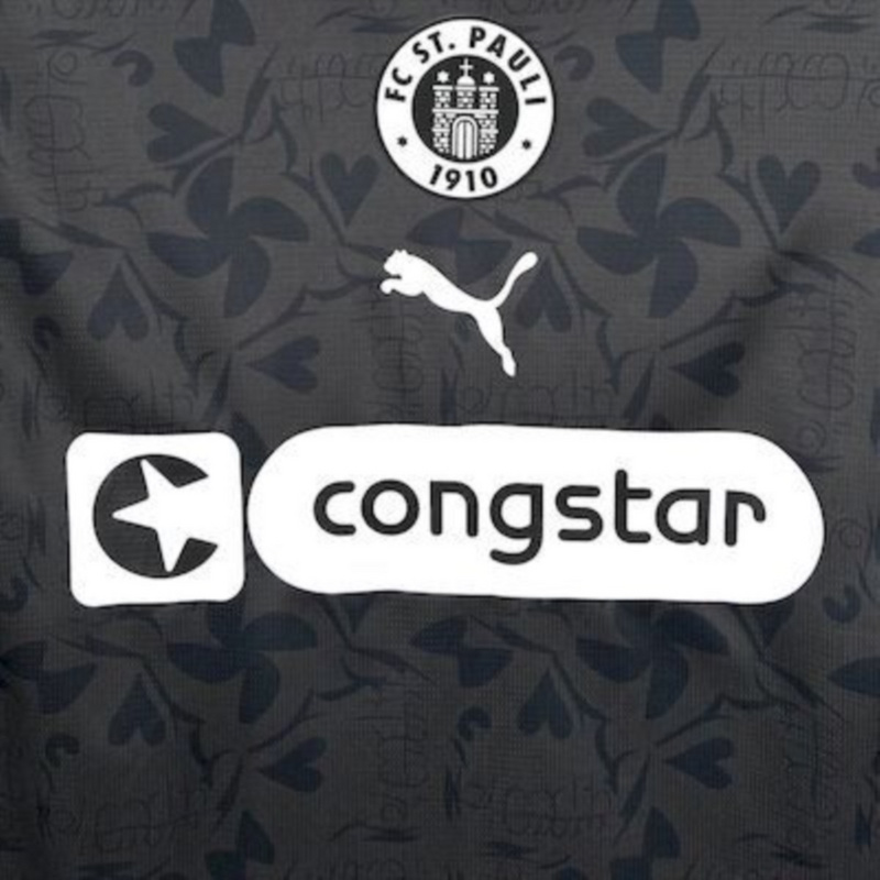 2025/26 FC St. Pauli Second Away jersey Fan version
