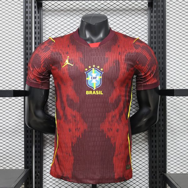 Brazil 2026 World Cup Special Edition Red Jersey Player Version