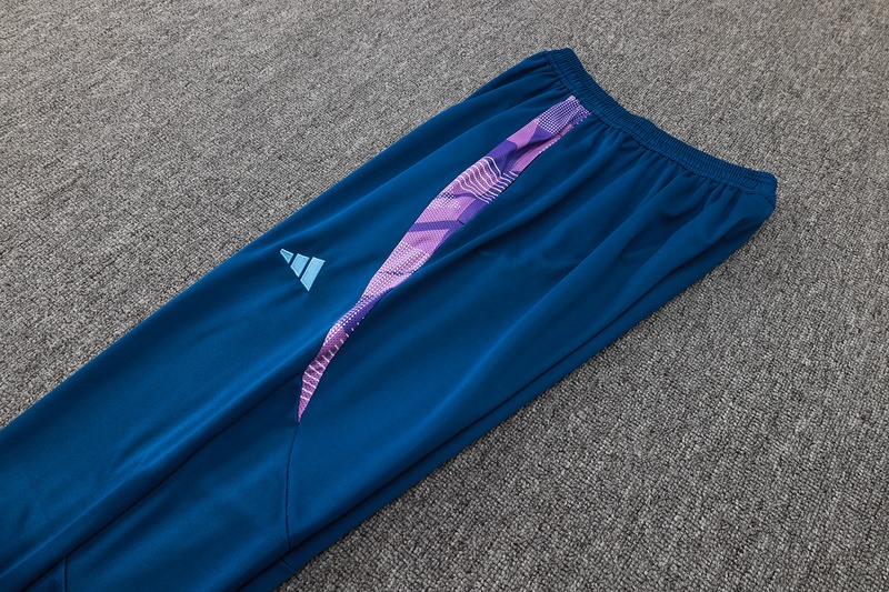 24/25 Argentina Blue Long-sleeved half-pull training kit Football team kit