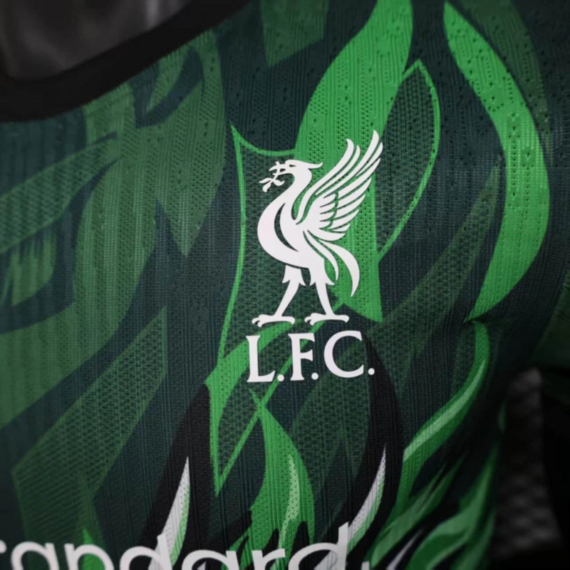 2025/26 Liverpool Special Edition Green jersey Player Version