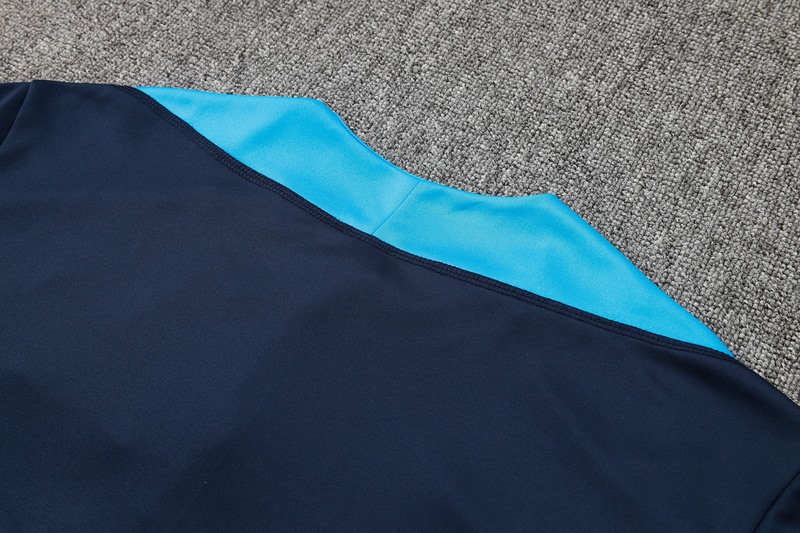 25/26 Chelsea Royal Blue Long-sleeved half-pull training kit Football team kit