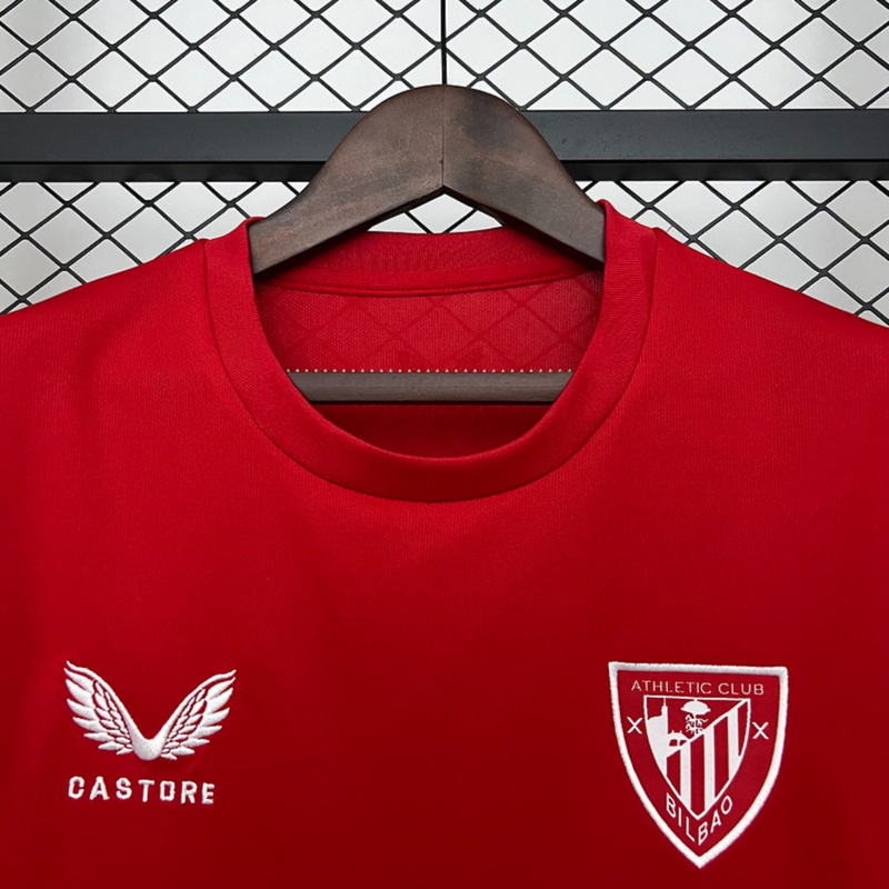 2025/26 Athletic Bilbao Goalkeeper Red Jersey Fan Version