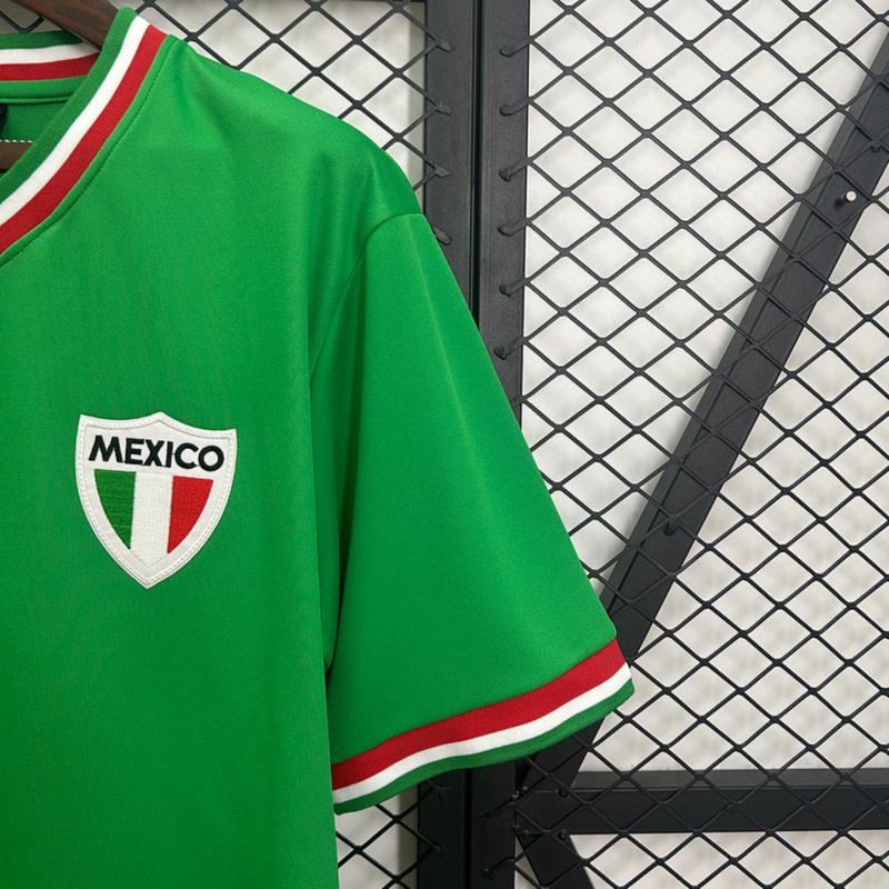 Retro Mexico 1970 home  jersey Fan Version