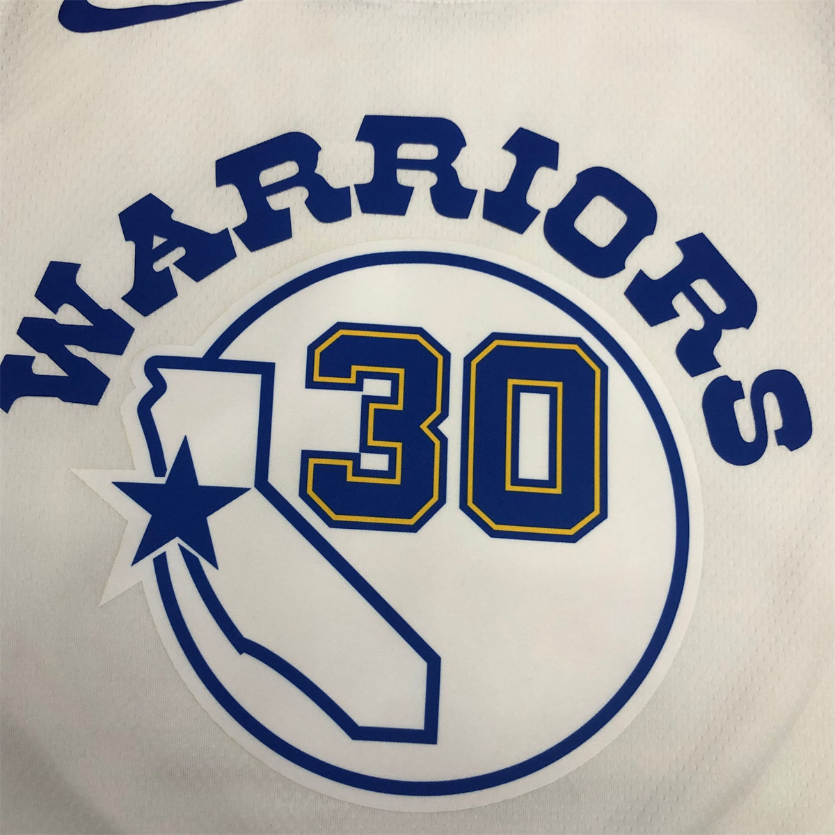 NBA Golden State Warriors Round neck White Jersey CURRY#30 S-XXL